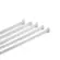 Abracadeira Nylon 140x2,5mm 100un Branca Foxlux