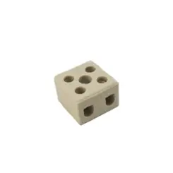 Conector De Porcelana Bipolar 10mm Foxlux
