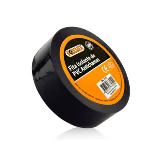 Fita Isolante 30 Mts Preta Foxlux