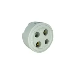 Tomada Porcelana Polarizada 20A 2 Polos Fx17 Foxlux