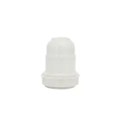 Bocal Pendente para Abajur Plastico Branco Foxlux