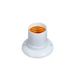 Bocal Termoplastico Fixo de Teto Branco Foxlux