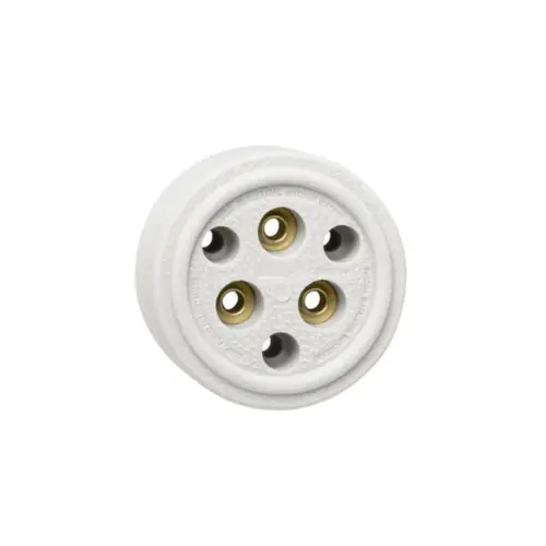 Tomada Porcelana Polarizada 20A 3 Polos Foxlux