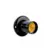 Bocal Termoplastico Fixo de Teto Preto Foxlux