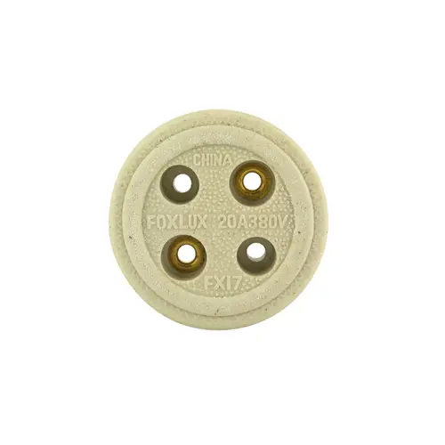 Tomada Porcelana Polarizada 30A 2 Polos Foxlux