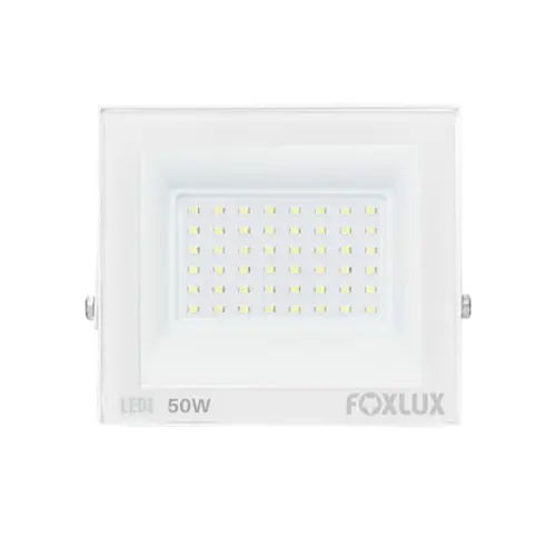 Refletor Led 50W 6500K IP65 Branco Bivolt Foxlux