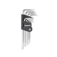 Kit Chave Torx Aco com 9 Pecas T10 a T50 Famastil