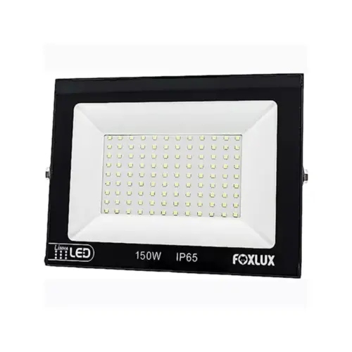 Refletor Led 150W 6500K IP65 Bivolt Preto Foxlux