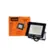 Refletor Led 30W 3000K IP65 Preto Bivolt Foxlux
