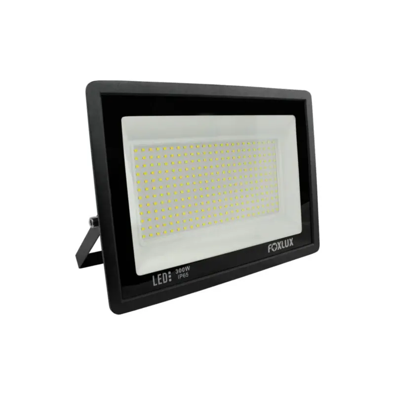 Refletor Led 300W 6500K IP65 Preto Bivolt Foxlux