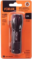 Lanterna 1 Led Aluminio Ml9 Foxlux