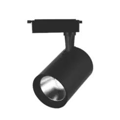 Spot Led Para Trilho 12w 6500k Preto Bivolt Foxlux
