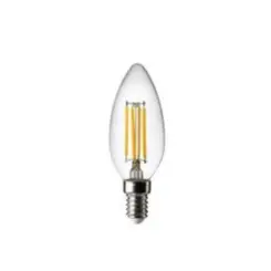 Lampada Filamento B35 Vela 2W E14 220V Foxlux