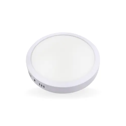 Painel Led Sobrepor 24W Redondo 28x28 4000K Bivolt FoxLux