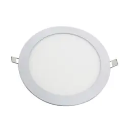 Painel Led Embutir 18W Redondo 22x22 6500K Bivolt FoxLux