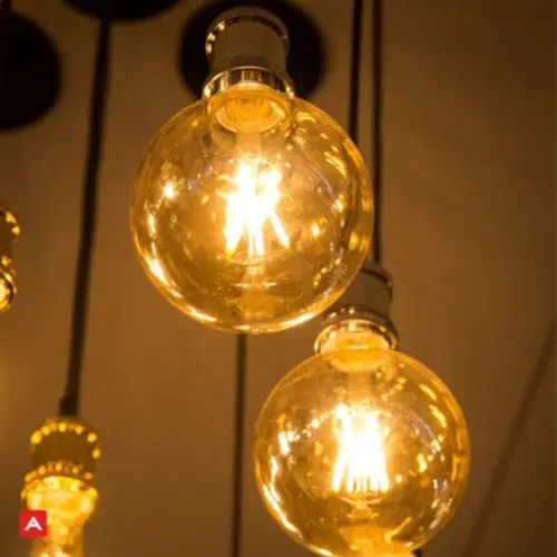Lampada Filamento G125 Globo 4W E27 Bivolt Foxlux