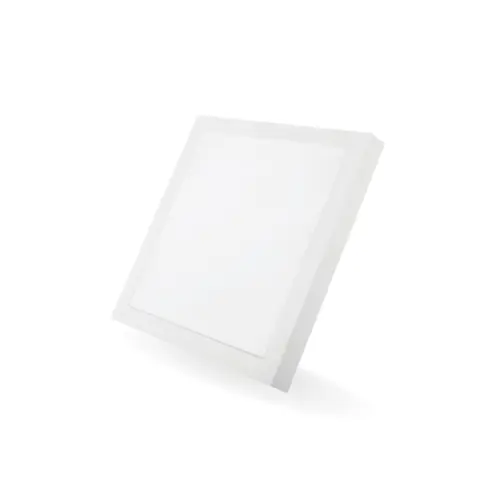 Painel Led Sobrepor 12W Quadrado 15,4x15,4 4000K Bivolt FoxLux