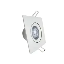 Spot Led 7w Quadrado 6500K Bivolt Foxlux