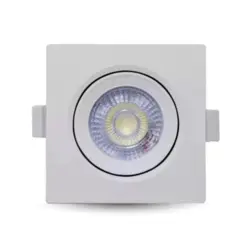 Spot Led 3w Quadrado 3000K Bivolt Foxlux