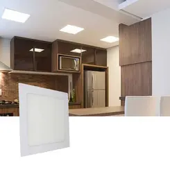 Painel Led Embutir 24W Quadrado 30x30 4000K 1900lm Bivolt FoxLux