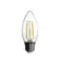 Lampada Filamento B35 Vela 2W E27 Bivolt Foxlux