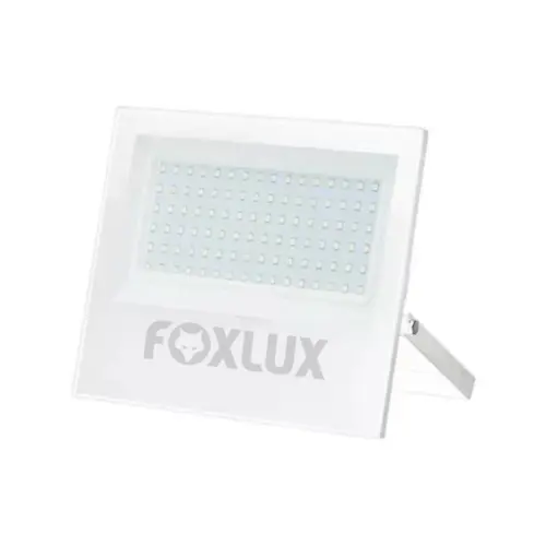 Refletor Led 200W 6500K IP65 Bivolt Branco Foxlux