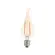 Lampada Led Filamento Vela Chama Ambar BA035 2W E27 Bivolt Foxlux