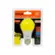 Lampada Led Bulbo 7W Amarela E27 Bivolt Foxlux
