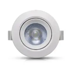 Spot Led 3w Redondo 3000K Bivolt Foxlux