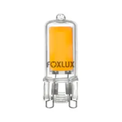 Lampada Led Filamento Halopin G9 2W 220V Foxlux