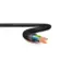Cabo PP Preto (Metro) 3x2,5mm 500V Pvc Sil