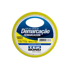 Fita De Demarcacao 48mmX15m Amarela Tekbond