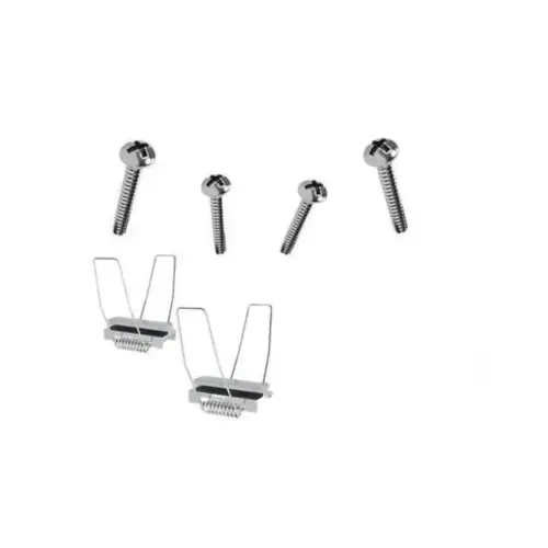 Kit Fixacao E Acabamento Branco Perfil Embutir Luminatti