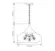 Pendente Brandy 3Xe27 Douardo Orluce