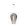 Pendente Tazza 1Xe27 Fume Cromado 33cm Orluce