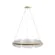 Pendente Pessali 38W Led Dourado 3000K Orluce