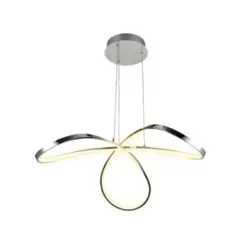 Pendente Wing Led 32W 3000K Cromado Orluce
