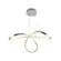 Pendente Wing Led 32W 3000K Cromado Orluce