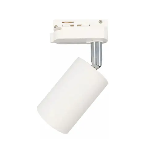 Luminaria Spot Par30 Para Trilho Base E27 Corpo Alumino Preto Luminatti