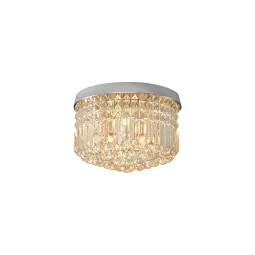 Plafon Matita 6Xg9 OR1777 Cromado Ambar 40cm Orluce