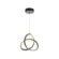 Pendente Ada 16W Led Preto 3000K Orluce