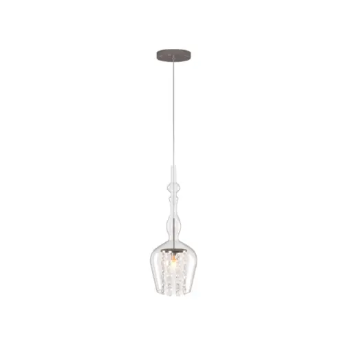 Pendente Ghille lll 1Xg9 Transparente Orluce