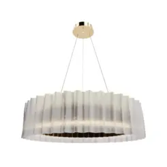 Pendente Piovere 51W Led Dourado 3000K Orluce