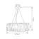 Pendente Piovere 51W Led Dourado 3000K Orluce