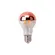 Lampada Led Bulbo Led Filamento Defletora Rose 4W Luz Ambar Bivolt Luminatti