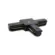 Conector ( T ) Para TrIlhos Sobrepor Preto Luminatti