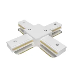Conector ( X ) Para TrIlhos Sobrepor Branco Luminatti