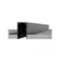 Perfil Noframe Modular Preto 1M Luminatti