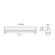 Arandela Tegola 16W Led Branco E Preto 3000K Orluce
