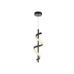 Pendente Ema 12W Led Preto 3000K Orluce